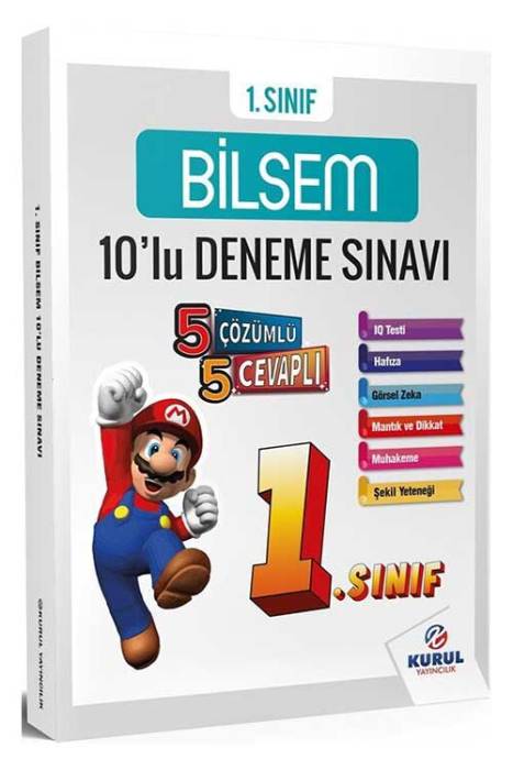 1. Sınıf Bilsem 10 lu Deneme Sınavı Kurul Yayıncılık