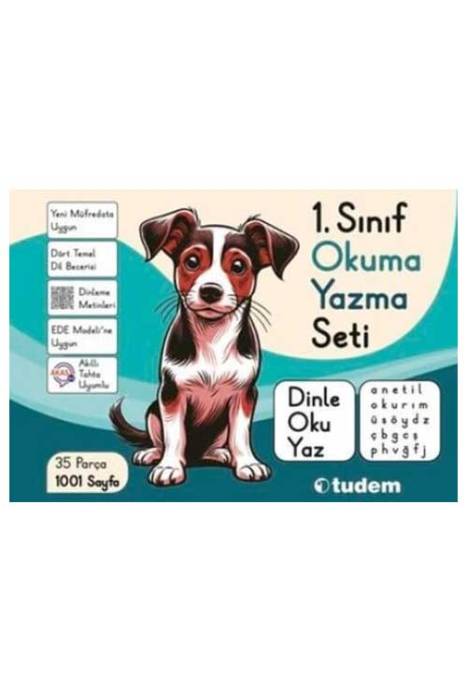 1. Sınıf Okuma Yazma Kutulu Set Tudem Yayınları