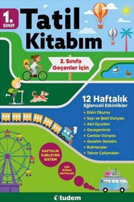 1. Sınıf Tatil Kitabım Tudem Yayınları