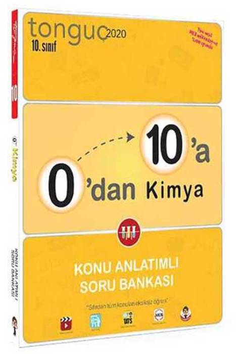 10. Sınıf 0 dan 10 a Kimya Konu Anlatımlı Soru Bankası Tonguç Akademi Yayınları