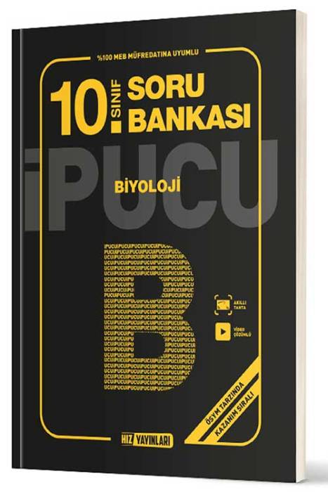 10. Sınıf Biyoloji İpucu Soru Bankası Hız Yayınları