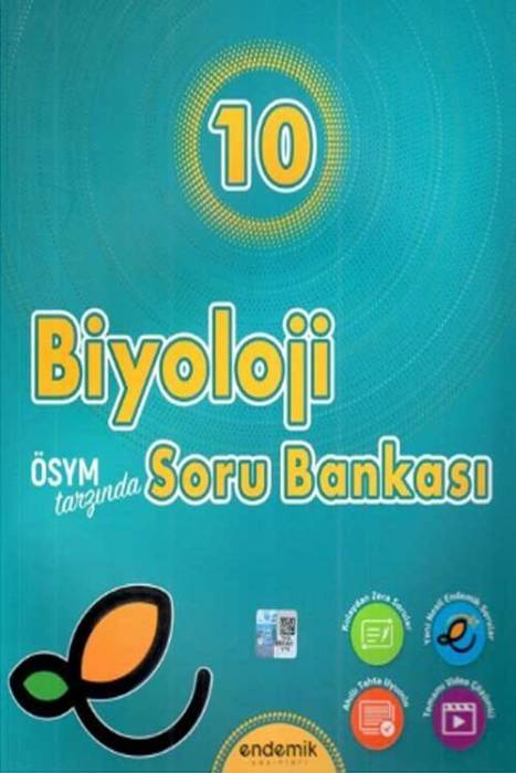 10. Sınıf Biyoloji Soru Bankası Endemik Yayınları