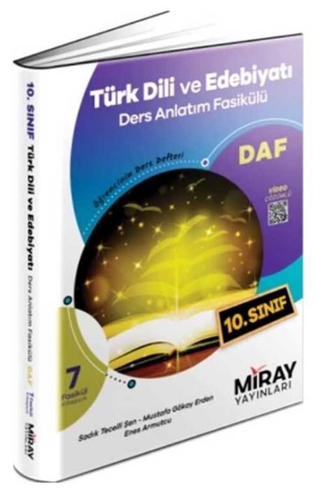 10. Sınıf Türk Dili ve Edebiyatı Ders Anlatım Fasikülleri Miray Yayınları