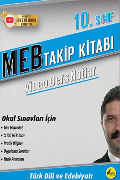 10. Sınıf Türk Dili ve Edebiyatı MEBTakip Kitabı Rüştü Hoca Yayınları