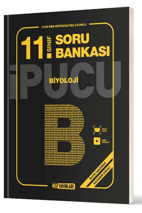 11. Sınıf Biyoloji İpucu Soru Bankası Hız Yayınları