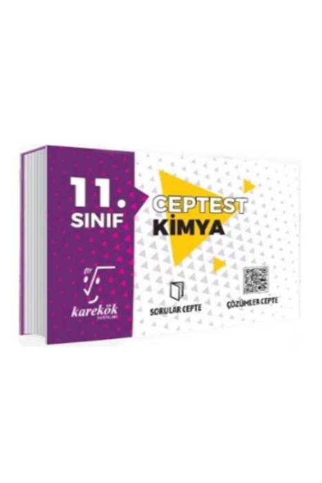 11. Sınıf Kimya Cep Test Karekök Yayınları