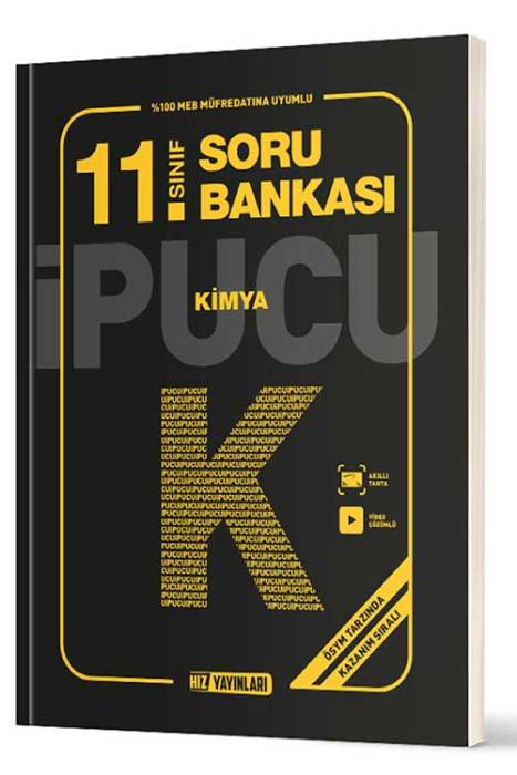 11. Sınıf Kimya İpucu Soru Bankası Hız Yayınları