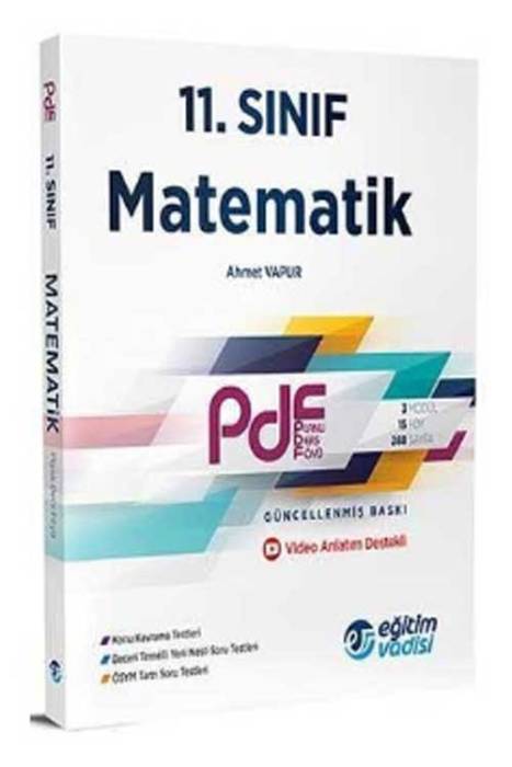 11. Sınıf Matematik Planlı Ders Föyü PDF Eğitim Vadisi Yayınlar