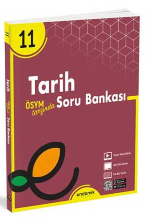 11. Sınıf Tarih Soru Bankası Endemik Yayınları