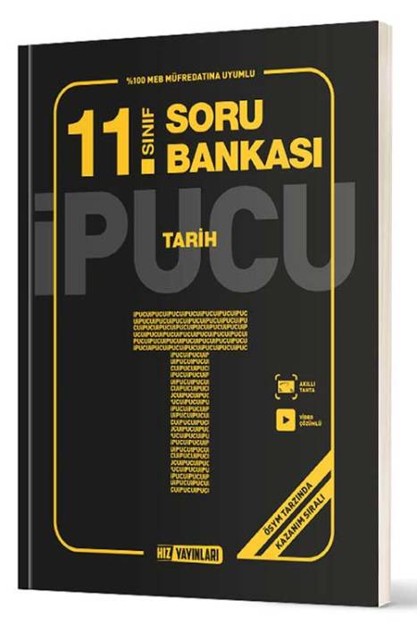 11. Sınıf Tarih Soru Bankası İpucu Hız Yayınları