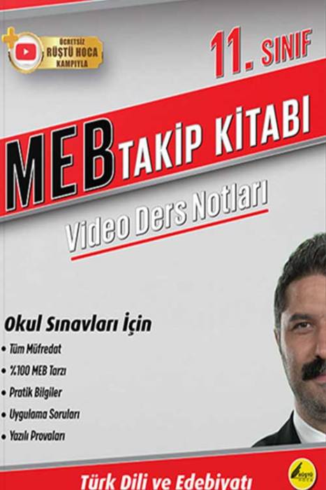 11. Sınıf Türk Dili ve Edebiyatı MEBTakip Kitabı Rüştü Hoca Yayınları