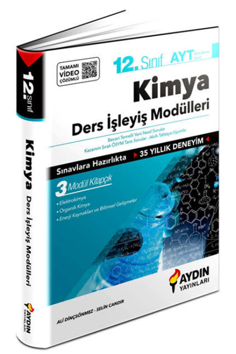 12. Sınıf Aydın Kimya Ders İşleyiş Modülleri Aydın Yayınları