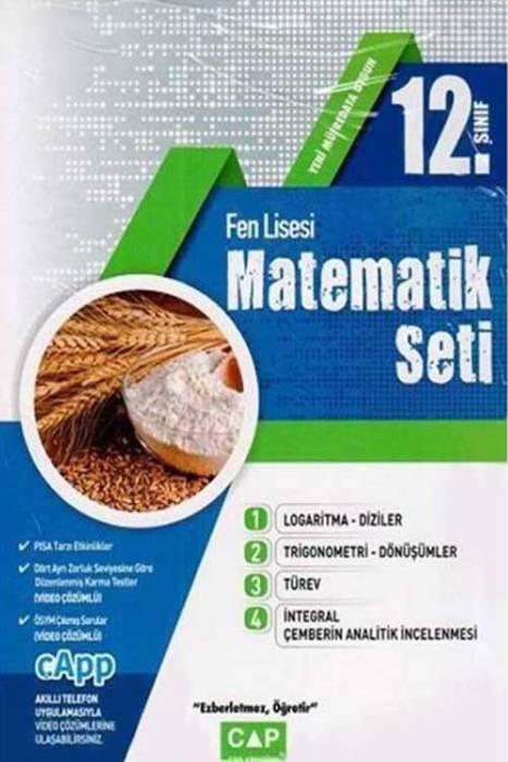 12. Sınıf Fen Lisesi Matematik Seti Çap Yayınları