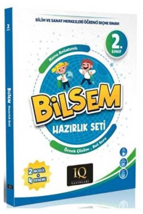 2. Sınıf Bilsem Hazırlık Seti IQ Yayınları