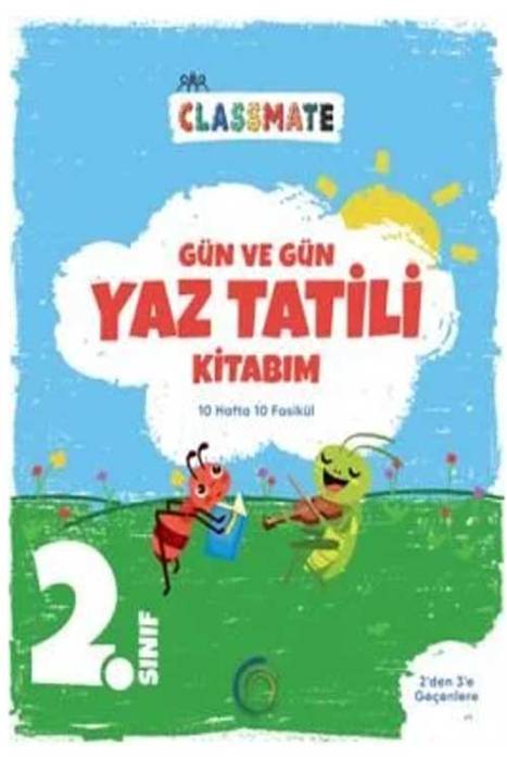 2. Sınıf Classmate Gün ve Gün Yaz Tatil Kitabım Okyanus Yayınları