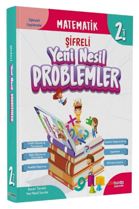 2. Sınıf Şifreli Matematik Problemler Onburda Yayınları