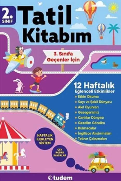 2. Sınıf Tatil Kitabım Tudem Yayınları