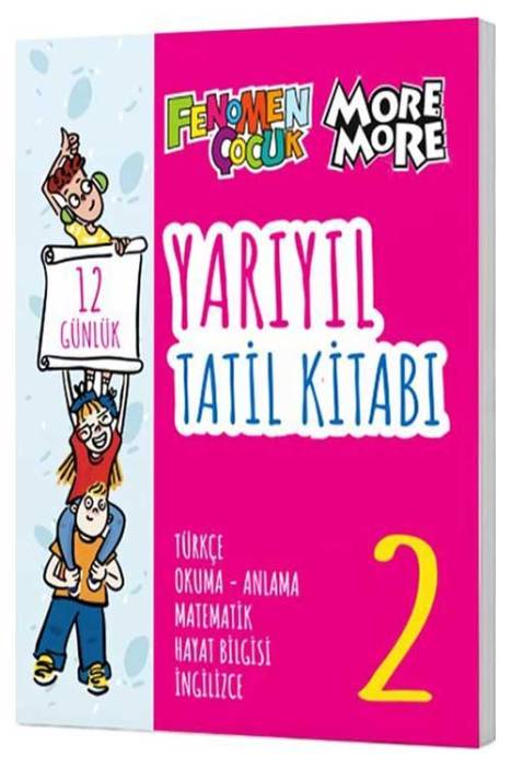 2. Sınıf Yarıyıl Tatil Kitabı Fenomen Yayınları