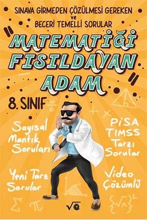 Matematiğe Fısıldayan Adam LGS 8. Sınıf Matematik Soru Bankası Video Çözümlü Matematiği Fısıldayan Adam Yayınları