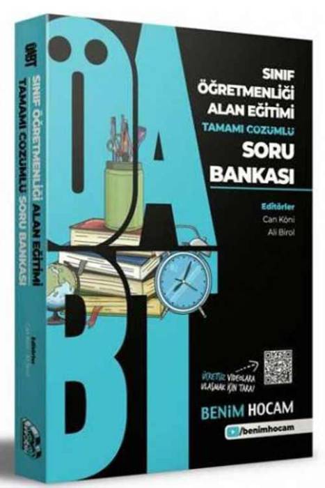 2021 ÖABT Sınıf Öğretmenliği Alan Eğitimi Tamamı Çözümlü Soru Bankası Benim Hocam Yayınları