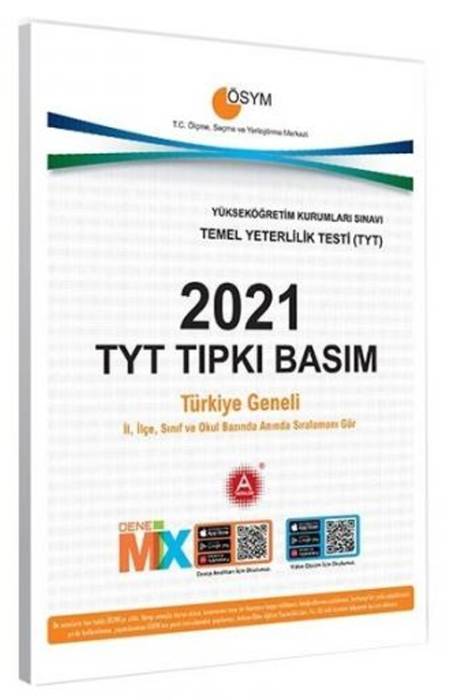 2021 TYT Tıpkı Basım Çıkmış Deneme Kitapçığı A Yayınları