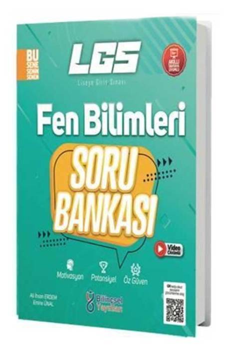 2022 8. Sınıf LGS Fen Bilimleri Soru Bankası Bilinçsel Yayınları