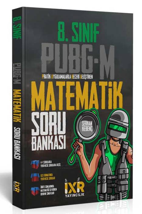 2022 8.Sınıf İxir PUBG-M Matematik Soru Bankası İxir Yayıncılık