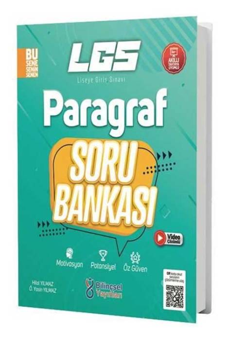 2022 LGS 8. Sınıf Paragraf Soru Bankası Bilinçsel Yayınları