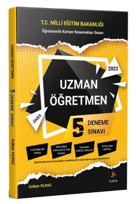 2022 MEB ÖKBS Uzman Öğretmen 5 Deneme Dizgi Kitap Yayınları