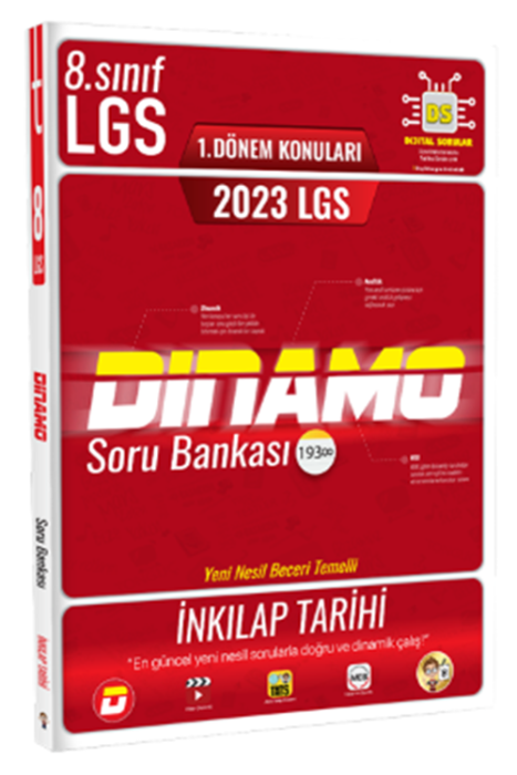 2023 8. Sınıf LGS 1. Dönem İnkılap Tarihi Dinamo Soru Bankası Tonguç Akademi Yayınları