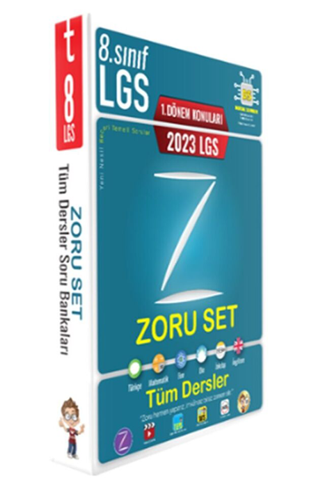 2023 8. Sınıf LGS 1. Dönem Zoru Bankası Tüm Dersler Seti Tonguç Akademi Yayınları