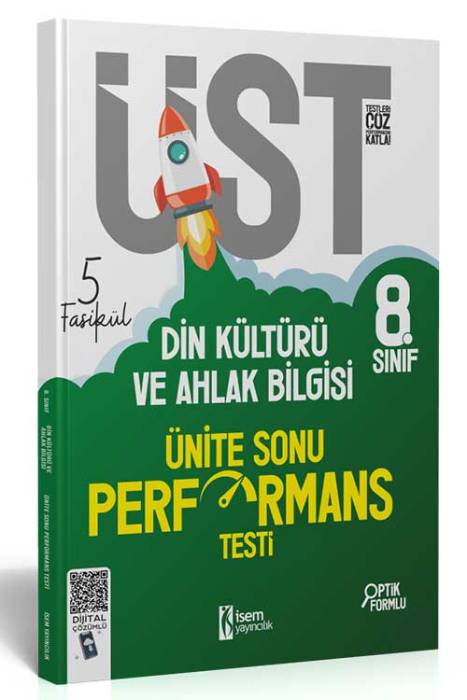 2023 8. Sınıf LGS Din Kültürü ve Ahlak Bilgisi 5 Fasikül Ünite Sonu Performans Testi İsem Yayıncılık