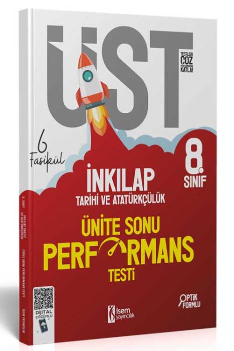 2023 8. Sınıf LGS İnkılap Tarihi ve Atatürkçülük 6 Fasikül Ünite Sonu Performans Testi İsem Yayıncılık