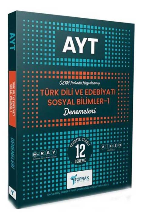 AYT Türk Dili ve Edebiyatı Sosyal Bilimler 1 Deneme Toprak Yayınları