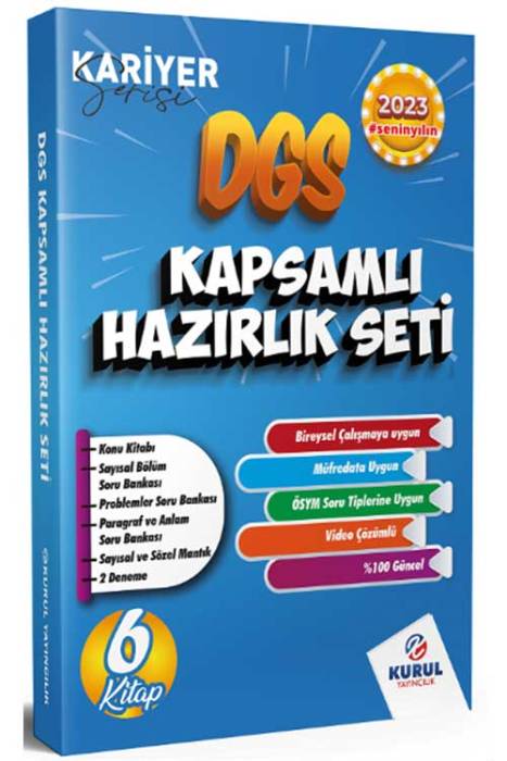 2023 DGS Kapsamlı Hazırlık Seti Kurul Yayıncılık