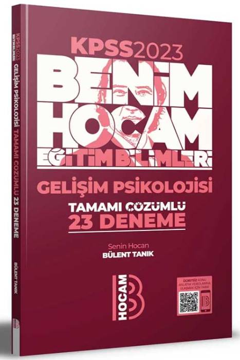 2023 Eğitim Bilimleri Gelişim Psikolojisi Tamamı Çözümlü 23 Deneme Benim Hocam Yayınları