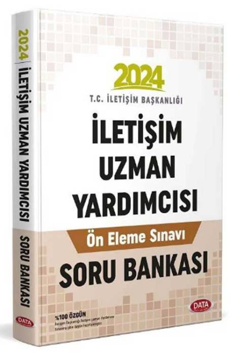 2024 GYS İletişim Başkanlığı İletişim Uzman Yardımcısı Ön Eleme Sınavı Soru Bankası Görevde Yükselme Data Yayınları