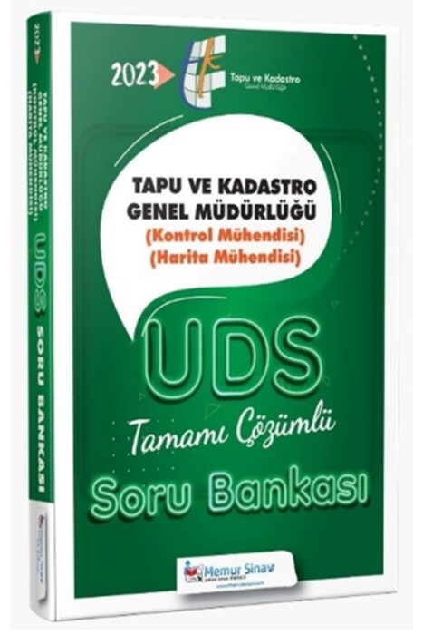 2023 GYS Tapu ve Kadastro Kontrol Mühendisi, Harita Mühendisi Soru Bankası Çözümlü Görevde Yükselme Memur Sınav Yayınları