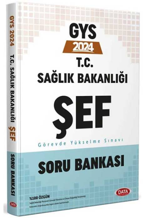 2024 T.C. Sağlık Bakanlığı GYS Şef Soru Bankası Data Yayınları