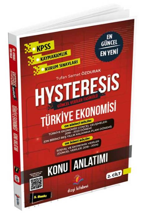 2024 Hysteresis Türkiye Ekonomisi Güncel Veriler Dizgi Kitap Yayınları