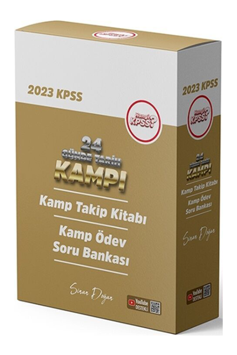 2023 KPSS 24 Günde Tarih Kamp Seti 2 Kitap Hangi KPSS Yayınları