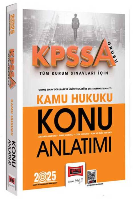 2025 KPSS A-Grubu Tüm Kurum Sınavları İçin Kamu Hukuku Konu Anlatımı Yargı Yayınları