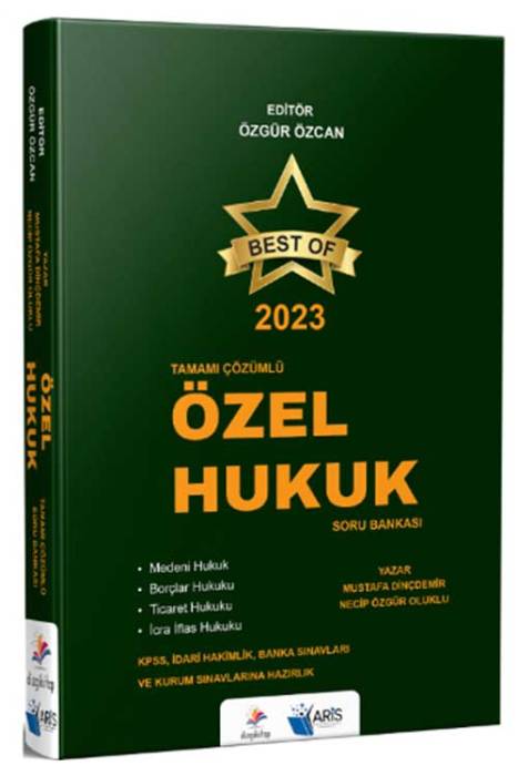 2023 KPSS A Grubu Özel Hukuk Best Of Soru Bankası Çözümlü Dizgi Kitap Yayınları