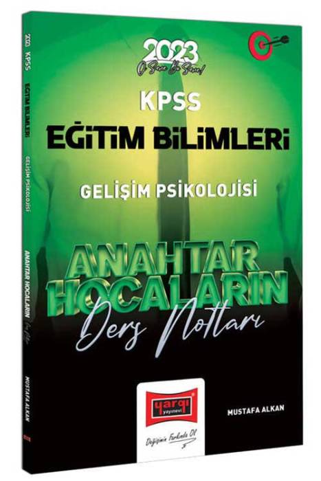 2023 KPSS Eğitim Bilimleri Anahtar Hocaların Gelişim Psikolojisi Ders Notları Yargı Yayınları