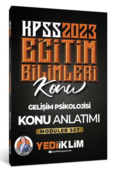 2023 KPSS Eğitim Bilimleri Gelişim Psikolojisi Konu Anlatımı (Modüler Set İçerisindeki) Yediiklim Yayınları