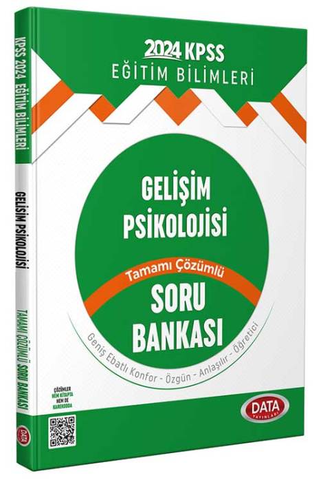 2024 KPSS Eğitim Bilimleri Gelişim Psikolojisi Tamamı Çözümlü Soru Bankası Data Yayınları