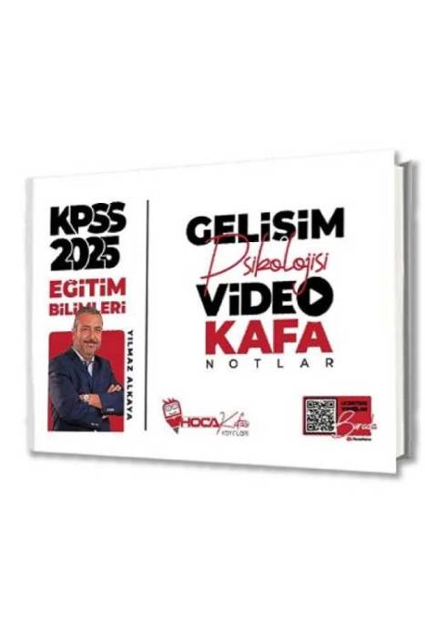 2025 KPSS Eğitim Bilimleri Gelişim Psikolojisi Video Kafa Notlar Hoca Kafası Yayınları