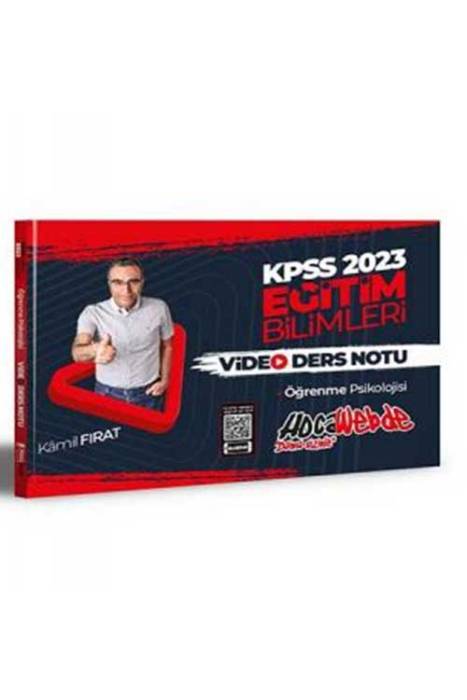 2023 KPSS Eğitim Bilimleri Öğrenme Psikolojisi Video Ders Notları Hocawebde Yayınları