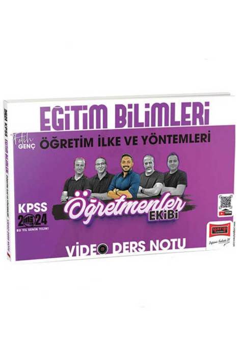 2024 KPSS Eğitim Bilimleri Öğretim İlke ve Yöntemleri ÖYT Öğretmenler Ekibi Video Ders Notları Yargı Yayınları