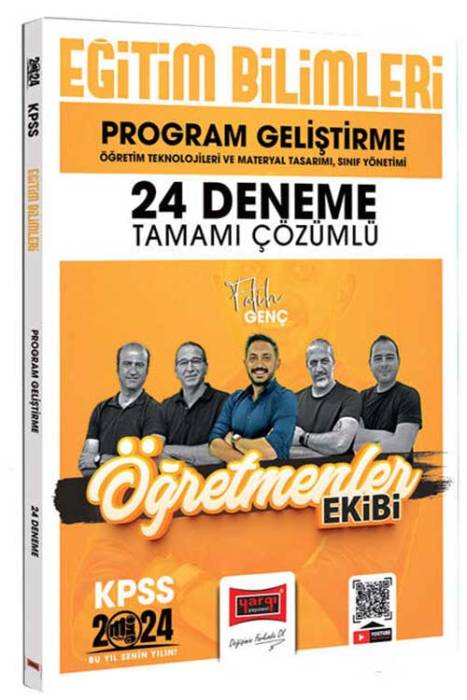 2024 KPSS Eğitim Bilimleri Öğretmenler Ekibi Program Geliştirme Tamamı Çözümlü 24 Deneme Yargı Yayınları